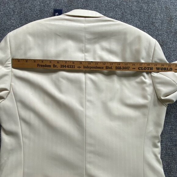 Chaps Blazer Men's 42L Stone Beige NWT Two-Button Closure Preppy Business Casual - Picture 13 of 16